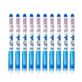 Combo 10 cây bút lông kim thiên long - doraemon fl-04/do