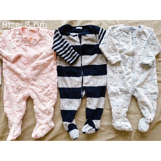 sleepsuit lông san hô