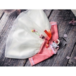 Hanbok cho bé ảnh thật kèm bờm