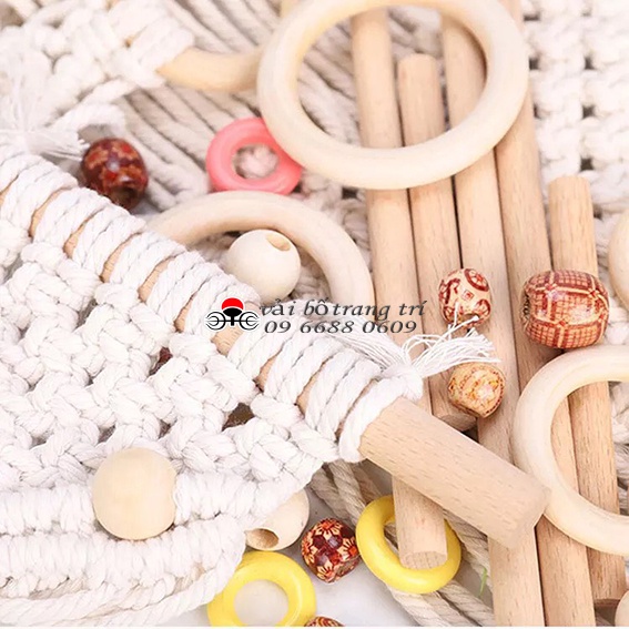 Dây thừng macrame, 1kg dây cotton, 100% cotton dây mềm, làm handmade, đan lưới, decor