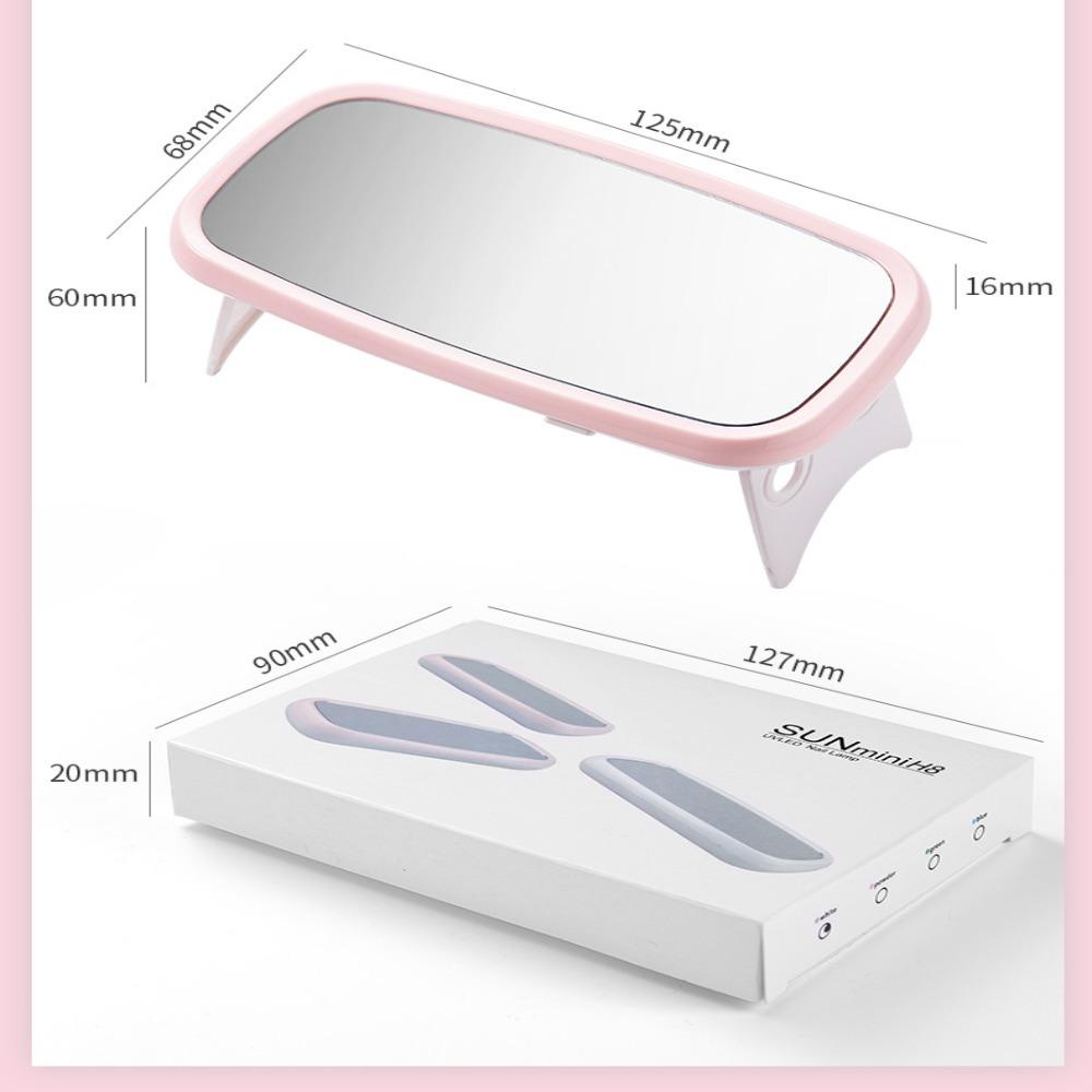 Máy Sấy Khô Móng Tay Chuyên Nghiệp Kèm Gương Soi