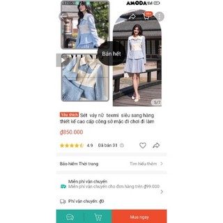 set AMODA size M