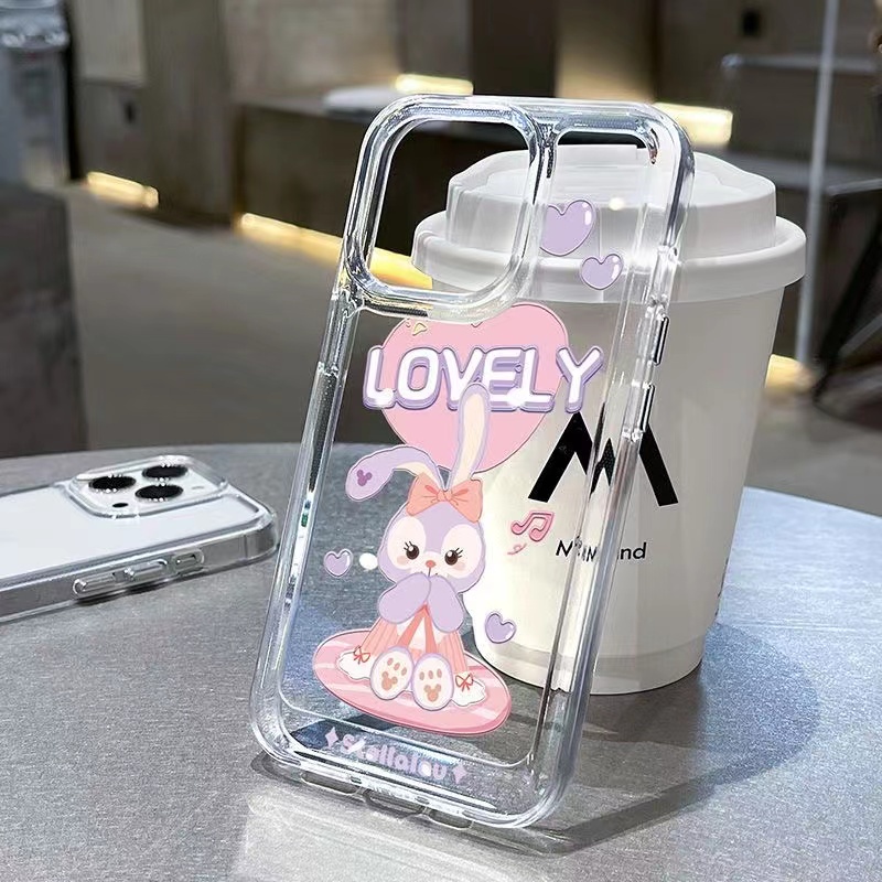Ốp Điện Thoại Trong Suốt Họa Tiết Hoạt Hình Stella Cho iphone 14 pro Max 11 13 7 8 Plus 12 13Pro Max X XS Max 7 8 SE 2020