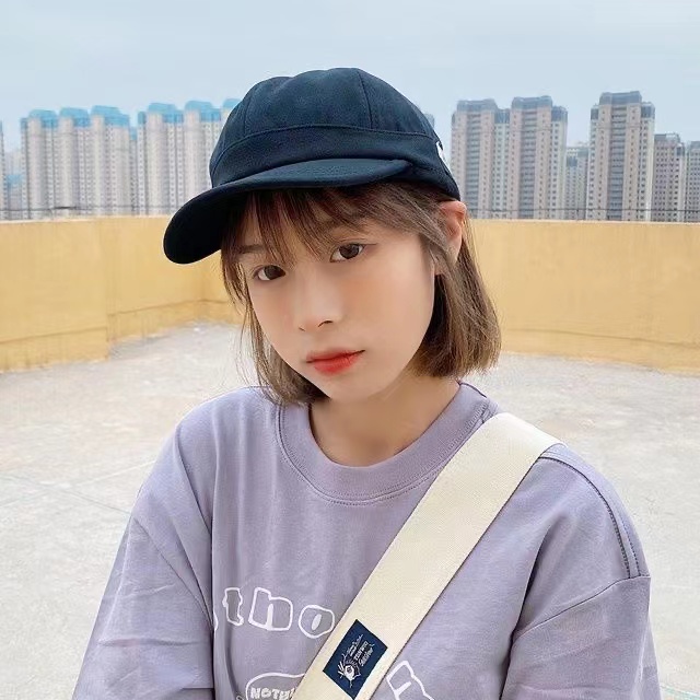 Mũ lưỡi trai THE CAPAL bằng cotton có 5 màu thời trang