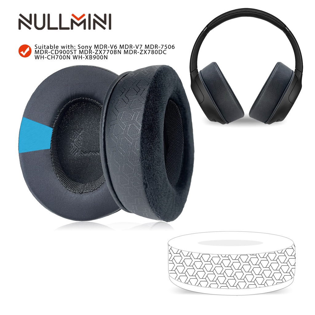 Đệm Tai Nghe Thay Thế Cho Sony MDR-V6 MDR-V7 MDR-7506 MDR-CD900ST MDR-ZX770BN MDR-ZX780DC WH-CH700N WH-XB900N