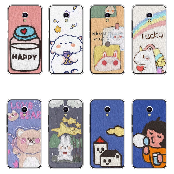 Ốp Lưng TPU silicone DẻO Cho Meizu M3s M3 Note M5 Note