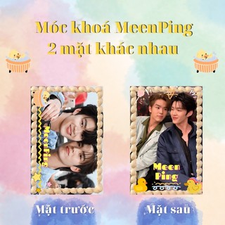 Móc khoá MeenPing trong Ai Long Nhai 2 mặt khác nhau siêu cưng luôn nhaaa
