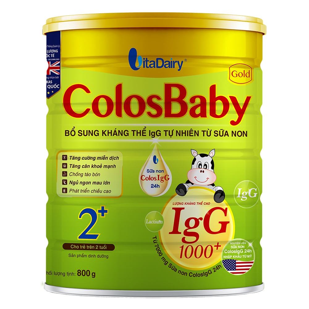 Sữa Colosbaby Gold 2+ 800g