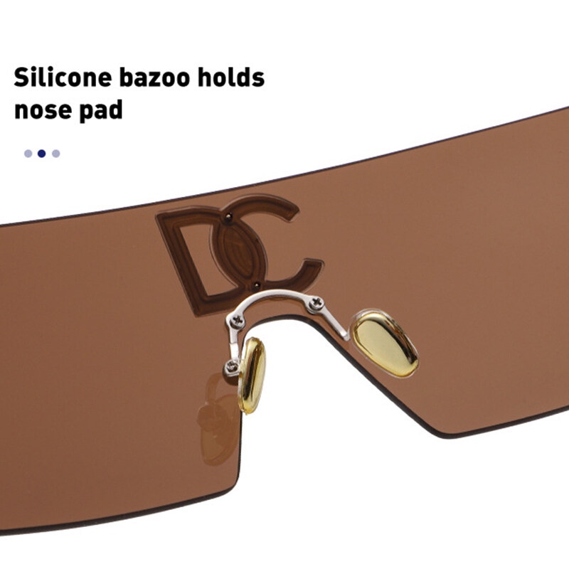 Kính Mát PTQ Chống Gió Không Gọng Thời Trang Cho Nam Và Nữ