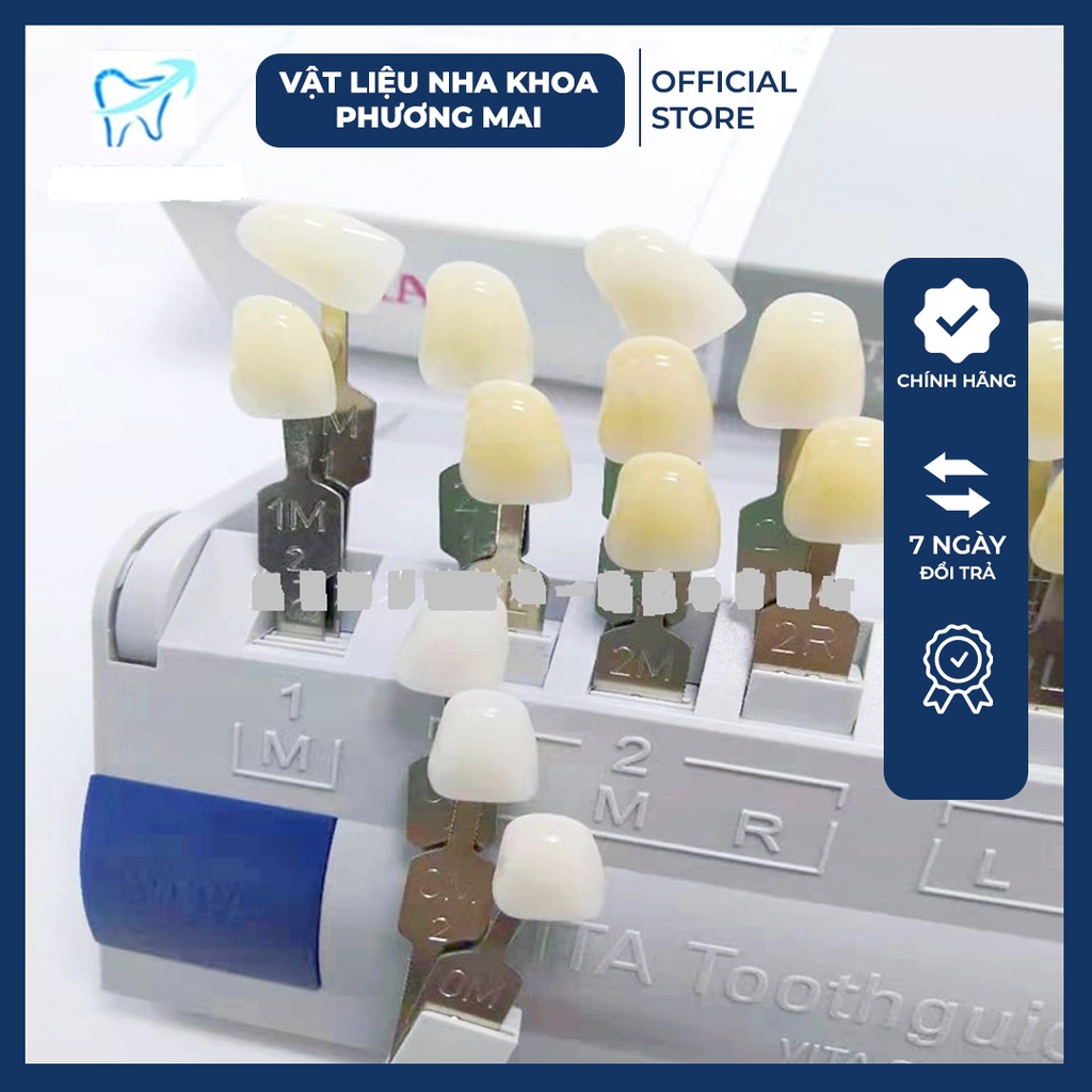 Bảng so màu răng Vita 3D cao cấp / Vỉ cây so màu răng Vita 3D