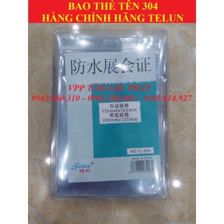 50 BAO THẺ TÊN 304 (LOẠI 1) chống thấm nước, KT 110*162mm - Thẻ đeo nhân viên