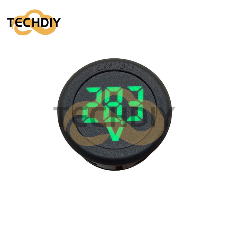 Vôn Kế DC 4-100V Màn Hình LED Kỹ Thuật Số Chuyên Dụng Cho Xe Hơi