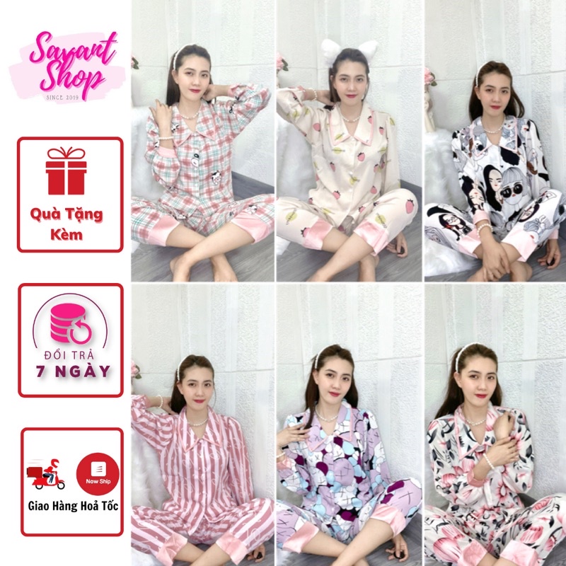 Pyjama Dài Tay Mẫu Mới Về Mango Siêu Đẹp