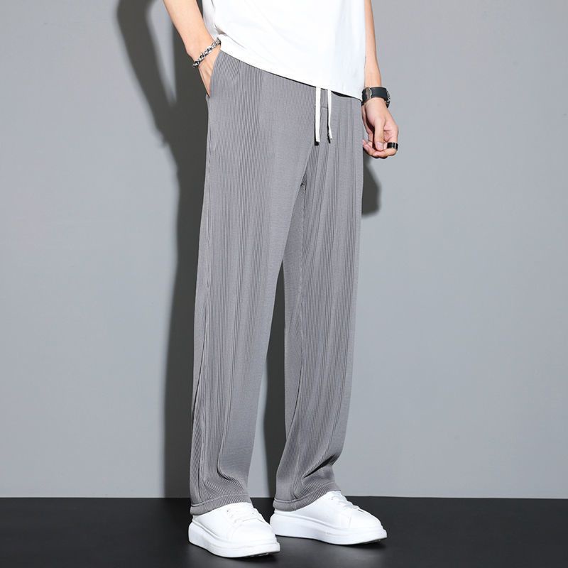 Quần Dài Thể Thao Dáng Suông Rộng Thiết Kế Thời Trang Xuân Hè Cho Nam