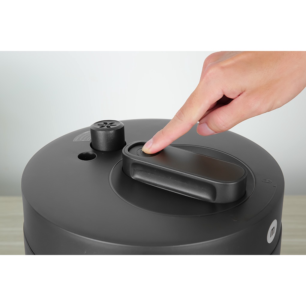 Nồi Cơm Áp Suất Mishio MK303 nấu cháo em bé, nấu cơm nhà ít người siêu tiện lợi