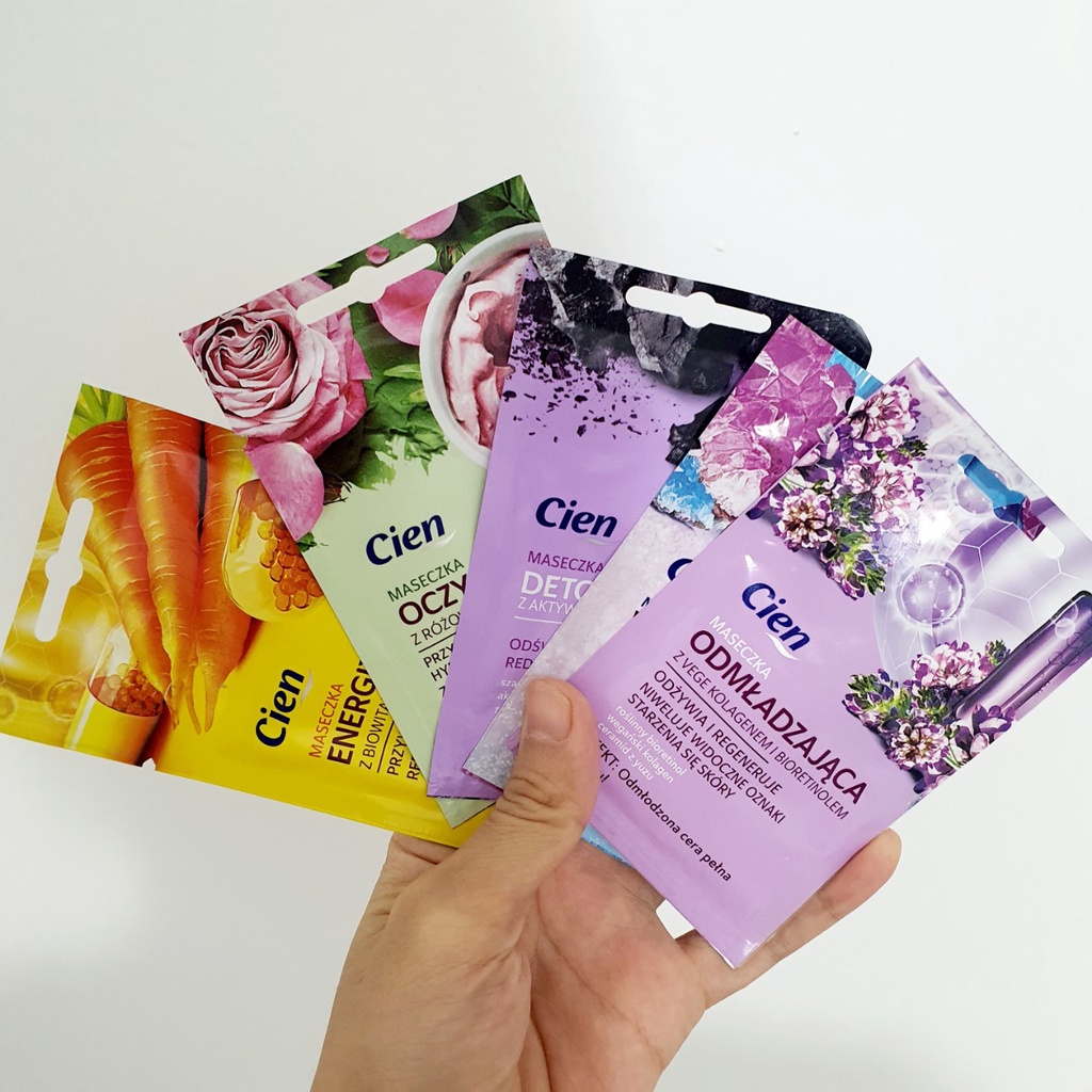 Mặt nạ đất sét giảm mụn, trắng da, thu nhỏ lỗ chân lông chiết xuất từ khoáng chất, hoa hồng thiên nhiên 10m