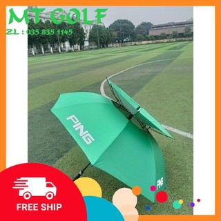 Ô golf 2 tầng - ô golf ping 2022 - dù golf chuẩn rộng - đường kính 1,5 m - golf store mt