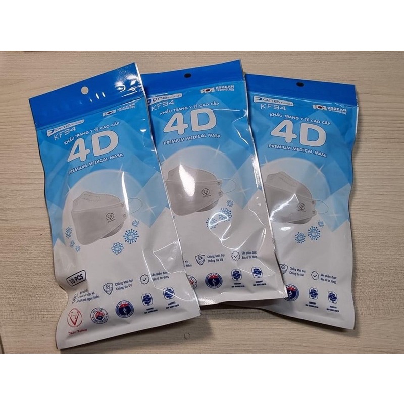 Khẩu trang KF94 Thái Tường.THÙNG (600 CÁI/60 TÚI)TẶNG 20 cái KF94 cùng loại