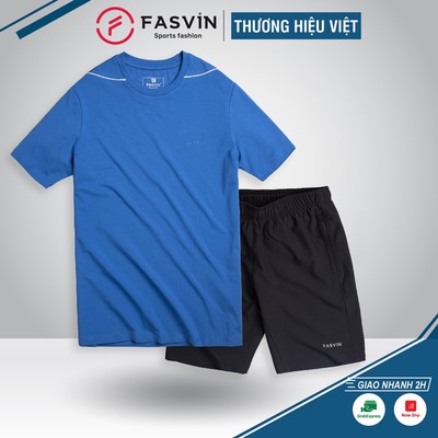 Bộ Quần Áo Thể Thao Nam FASVIN AT22507.HN Hàng Nhà Máy Chất Liệu tốt Phom Dáng Đẹp