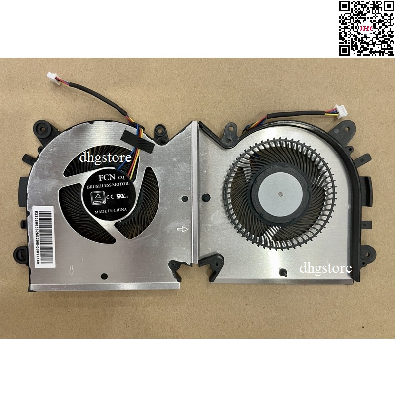 Fan quạt tản nhiệt CPU laptop MSI GF63 GF65 Thin 10SD 10SDR 0SER 9SEXR 9SD 9SE 9SEX 10SE MS-16R1 MS-16R2