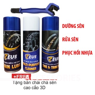 Bộ dưỡng sên zeus, vệ sinh sên zeus và bóng vỏ dàn mủ nhựa,vỏ xe phục hồi nhựa hư tổn zeus pkph
