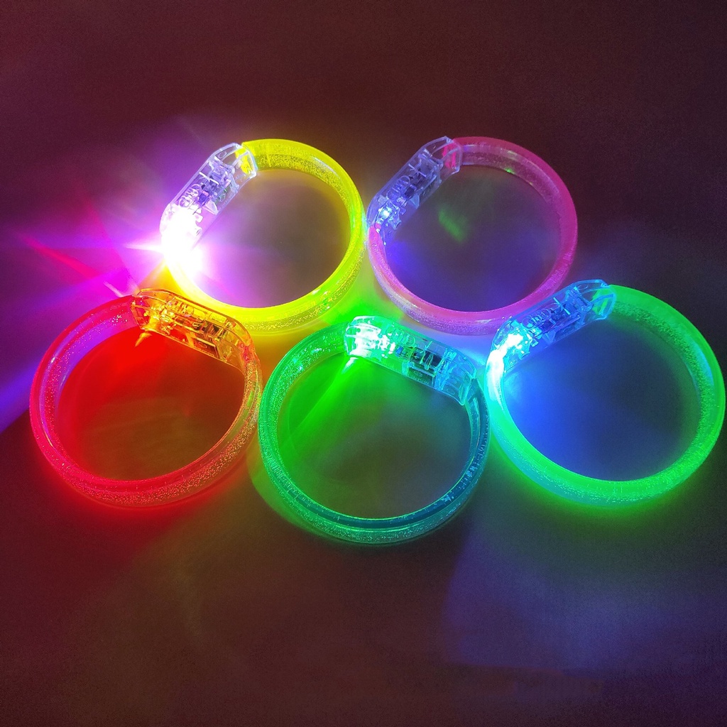 Vòng Tay Nhựa acrylic Có Đèn LED Thời Trang Cho Nam Và Nữ