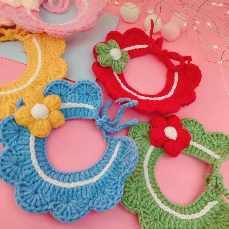 Vòng cổ yếm cho chó mèo