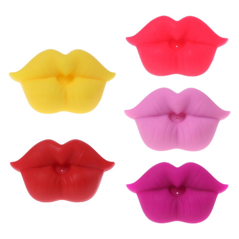 Núm Vú Giả Bằng Silicone Hình Đôi Môi Vui Nhộn Chỉnh Hình Cho Bé Sơ Sinh