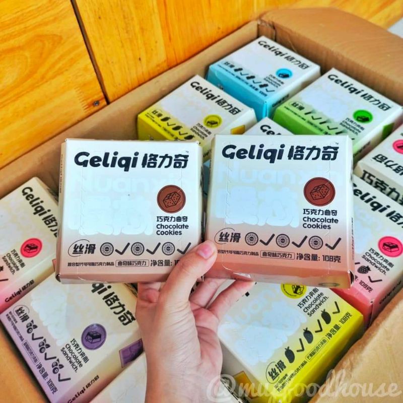 Kẹo choco geliqi nhiều vị