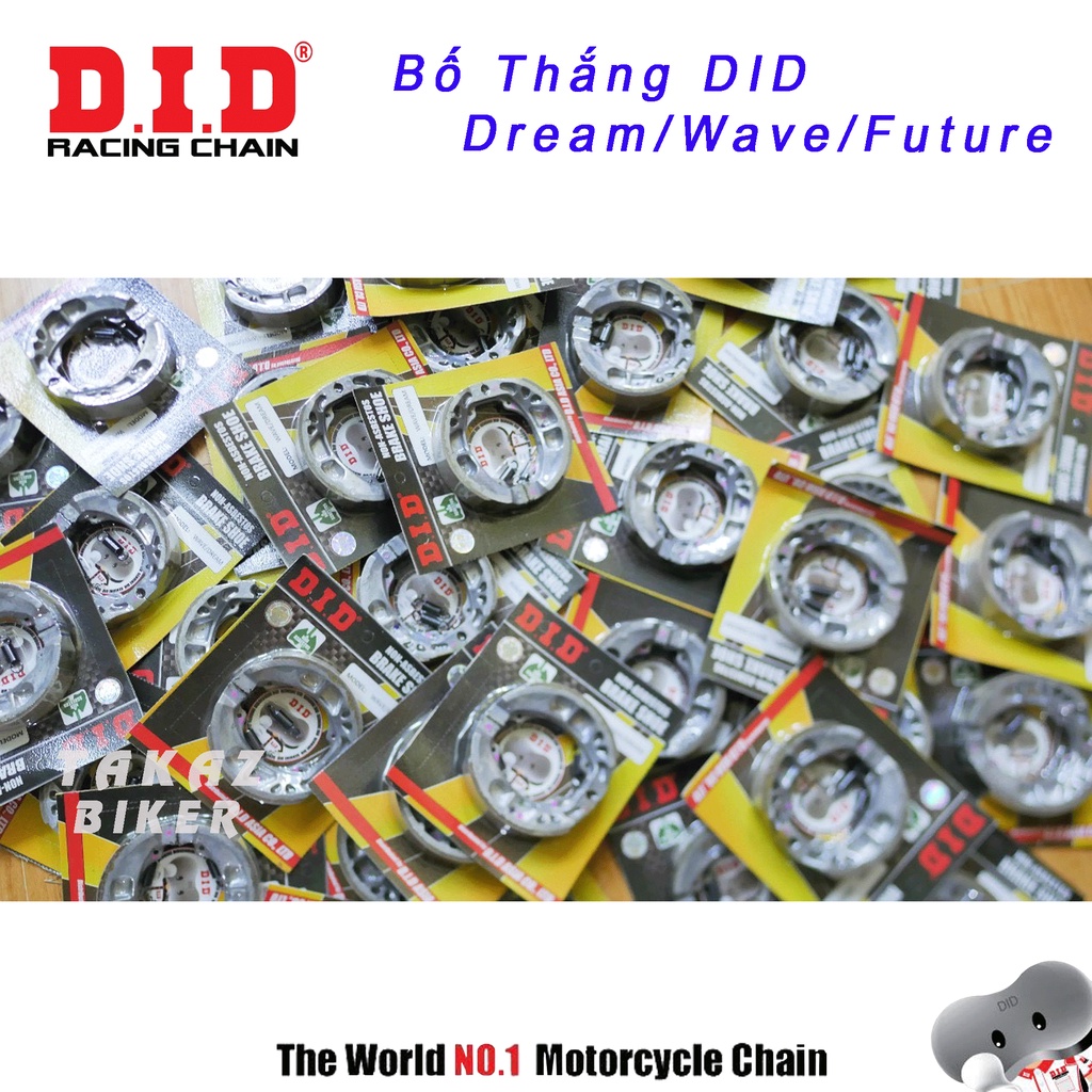 Bố đùm DID dùng cho xe Dream - Wave - Future 1 - Future 125 - RS100-110