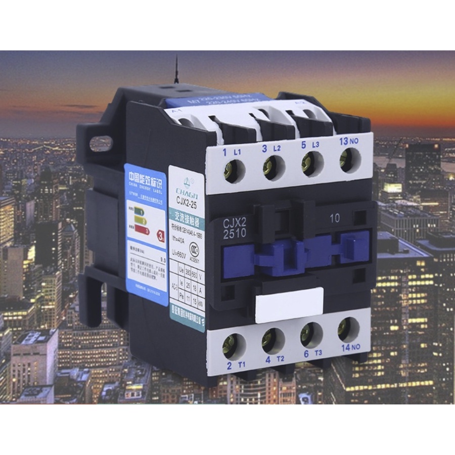 Contactor Khởi Động Từ 24VAC CJX2-1210 CJX2-1810 CJX2-2510 CJX2-3210 - Hiệu Berm