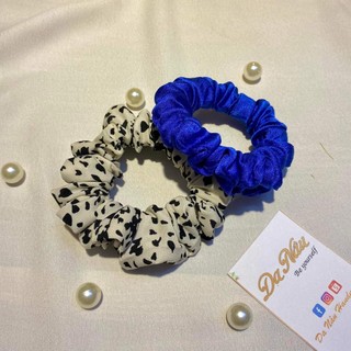 Dây cột tóc, buộc tóc scrunchies size nhí nhiều màu chất liệu vải lụa cao cấp