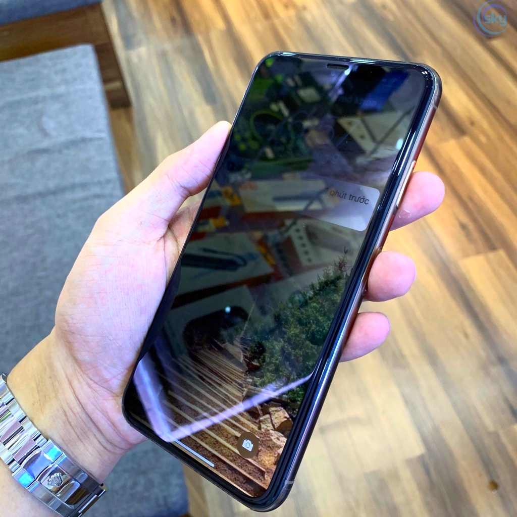 Kính Cường Lực Iphone KINGKONG Khung tự dán Chống Nhìn Trộm cho IP 7 8 Plus X XS XSM 11 12 13 14 Pro Max