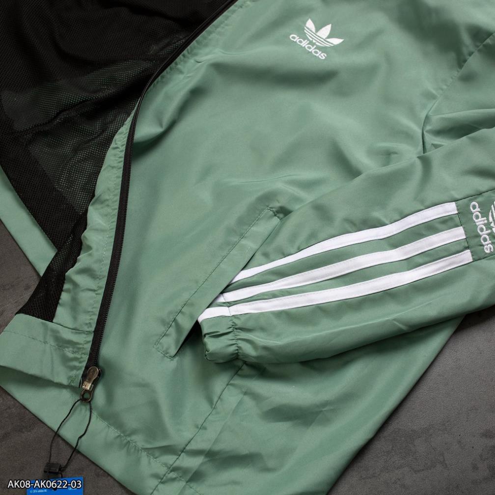 Áo khoác adidas vải gió Ak08 - thời trang nam vnxk New