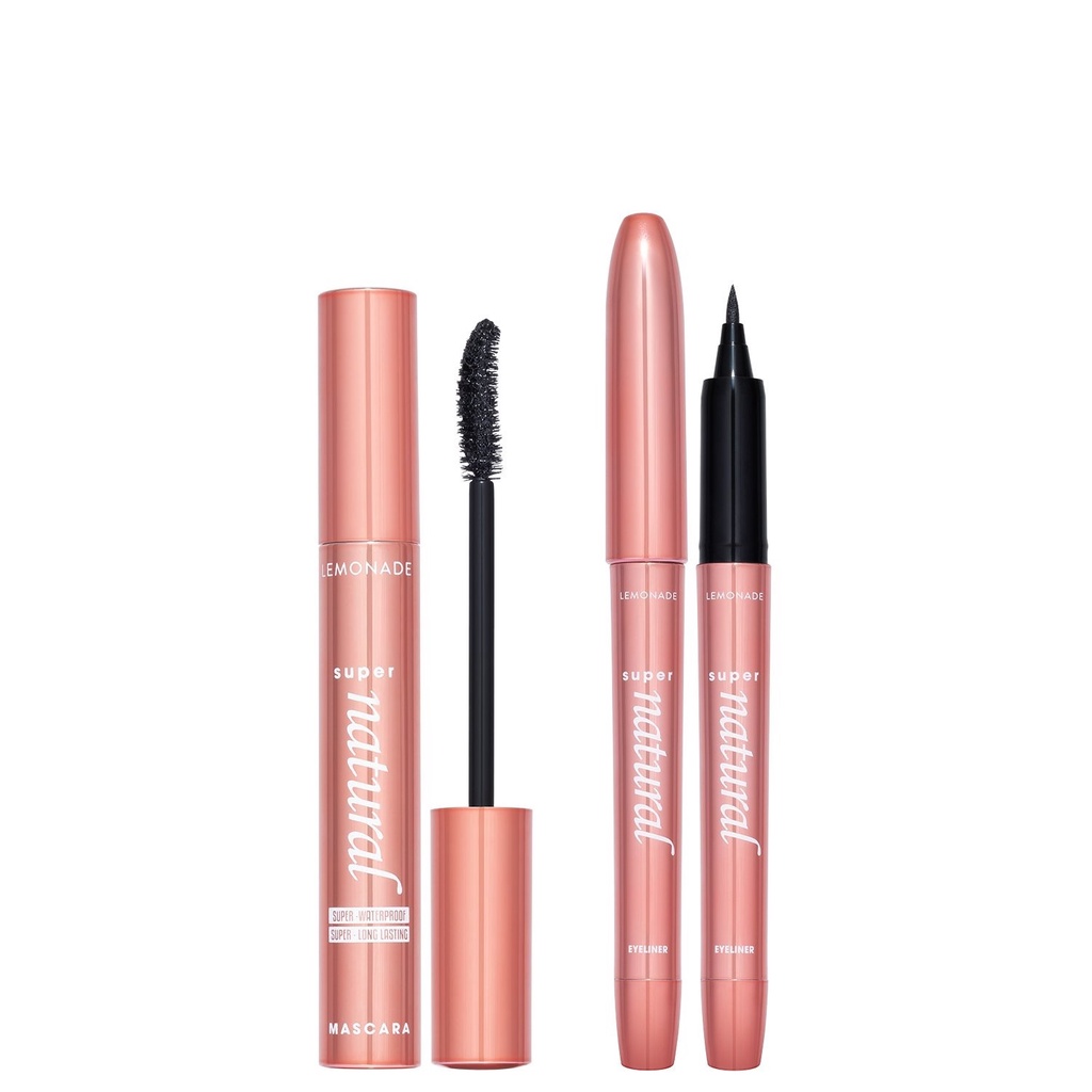 Combo Lemonade Eyeliner và Mascara SuperNatural (1g & 7.5g)