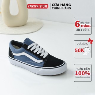 Giày Vans Old Skool nam nữ chính hãng, Vans Navi cao cấp full box bảo hành 6 tháng