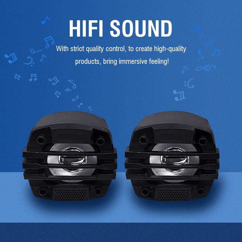 Loa Bluetooth MP3 12V Chống Nước Thông Dụng Cho Xe Đạp / Xe Máy