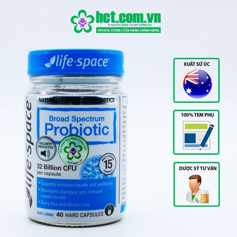 Men vi sinh Life Space Probiotic cho người lớn của Úc