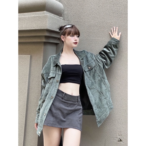 Áo khoác basic ảnh thật