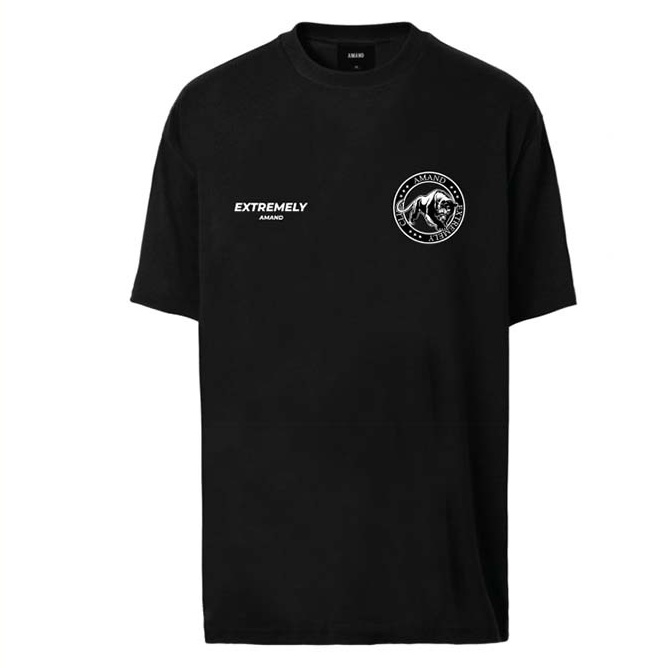 Áo Phông Amand unisex Modern Basic T-Shirt - Black