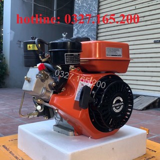 Máy nổ – động cơ dầu nhật bản 6hp hakuda hkd 6d, hàng chính hãng