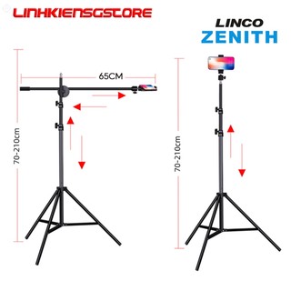 Chân quay tiktok điện thoại camera chân xịn Linco kèm bi cầu kẹp điện thoại