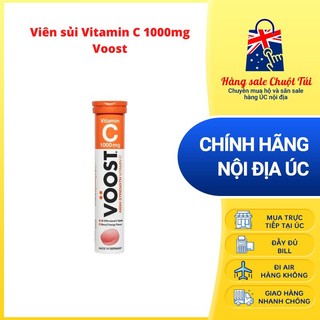 Viên sủi vitamin c 1000mg voost - nội địa úc