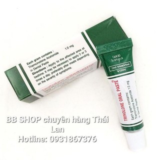 Kem bôi nhiệt miệng Thái Lan 5gr - Trinolone Oral Paste