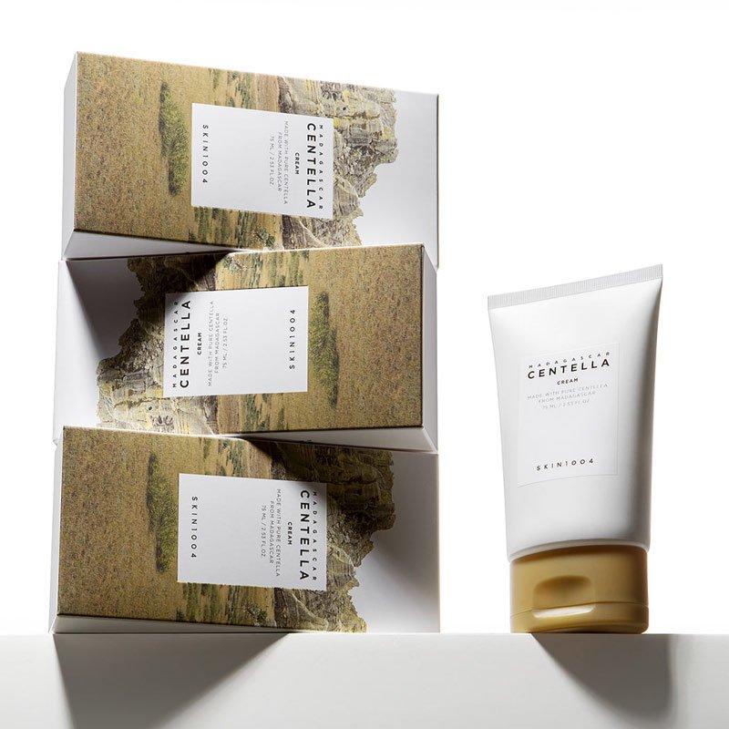 Kem Dưỡng Rau Má Giảm Mụn, Phục Hồi Da Skin1004 Madagascar Centella Asiatica 100 Cream 75g