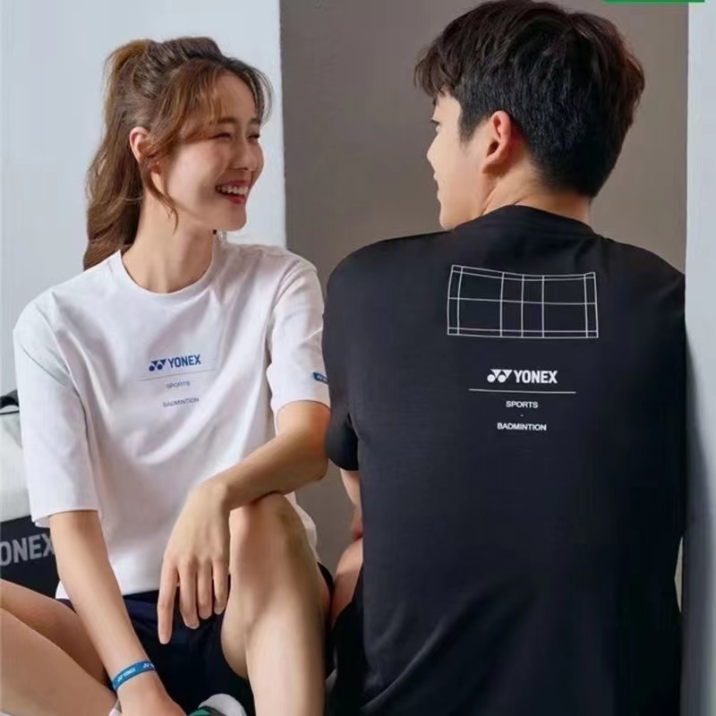 Áo Thun Thể Thao Yonex Tay Ngắn Thoáng Khí Khô Nhanh Cho Nam Và Nữ