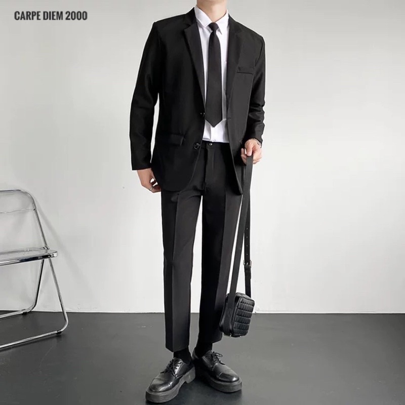Stinson Suit Set - Bộ áo vest com lê blazer, quần tây và sơ mi lịch lãm