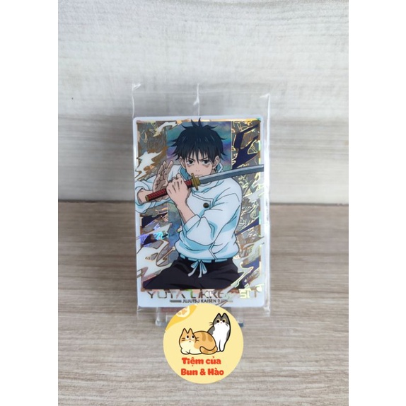 Thẻ bo góc Jujutsu Kaisen wafer 0, 1...