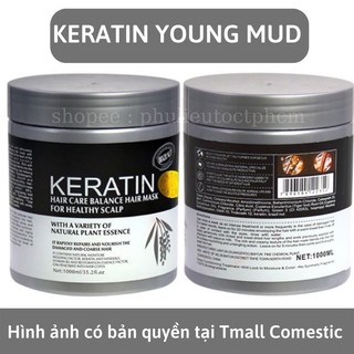 Kem hấp, ủ tóc Keratin 1000ml