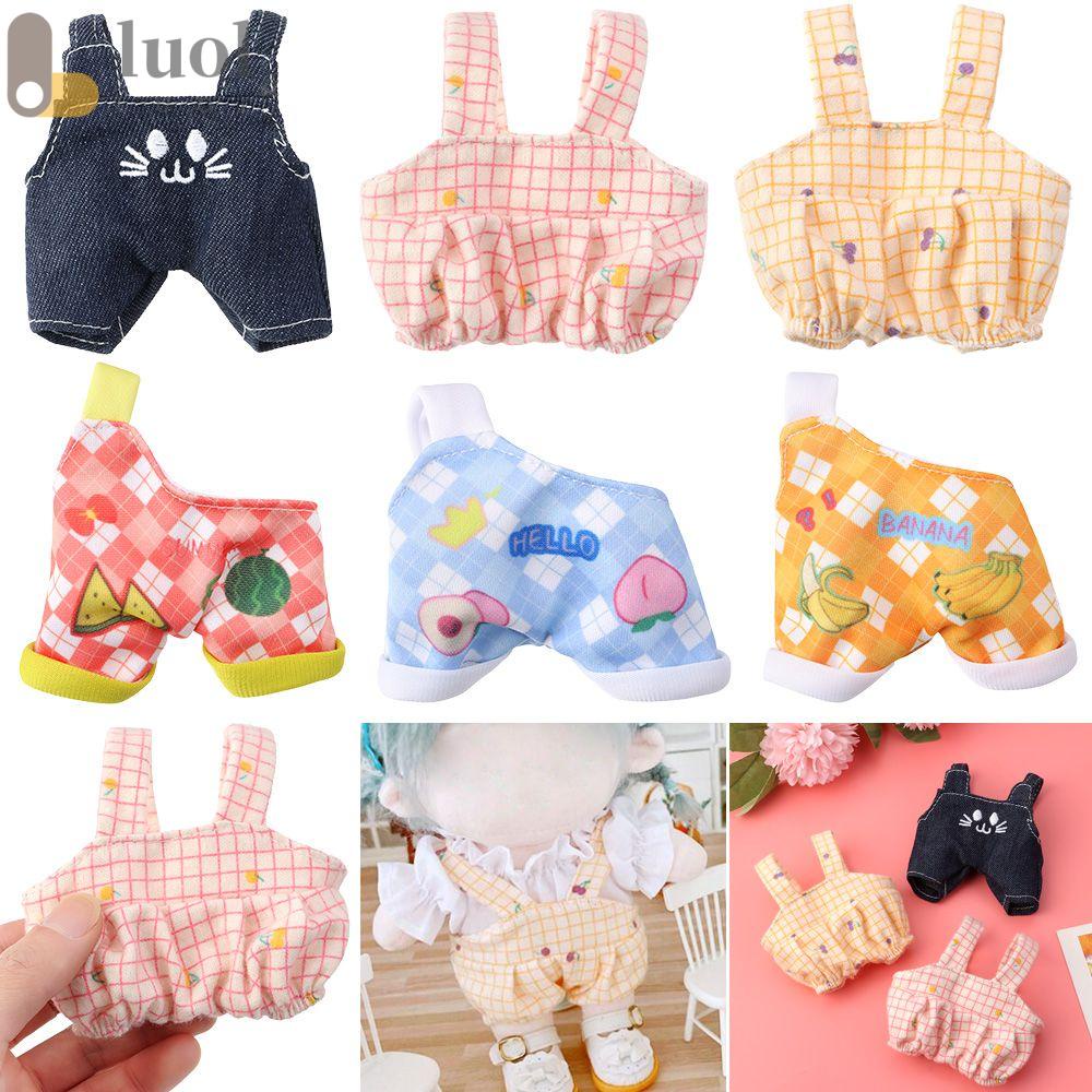 Bộ Quần Yếm Dài Đồ Chơi Búp Bê 20cm